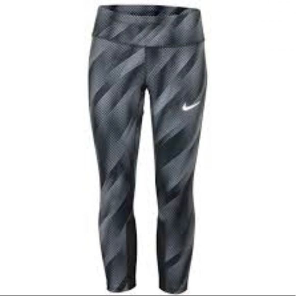 Nike Women's Dri-Fit Power Epic Running Capris Size Medium - Picture 1 of 10